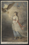 Liberty; In the Form of The Goddess of Youth; Giving Support To The bald Eagle