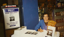 Eddie Faye Gates, Booksigning at B. Dalton Bookseller, Tulsa, OK