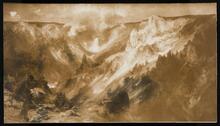 Thomas Moran's painting "The Grand Canyon of the Yellowstone"